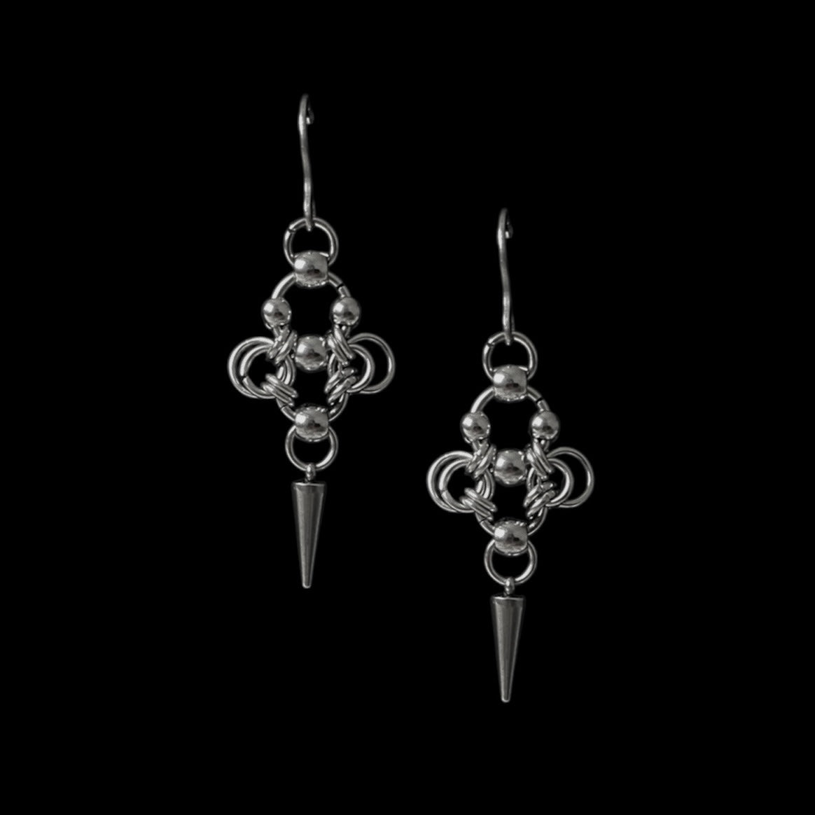 spikery earrings