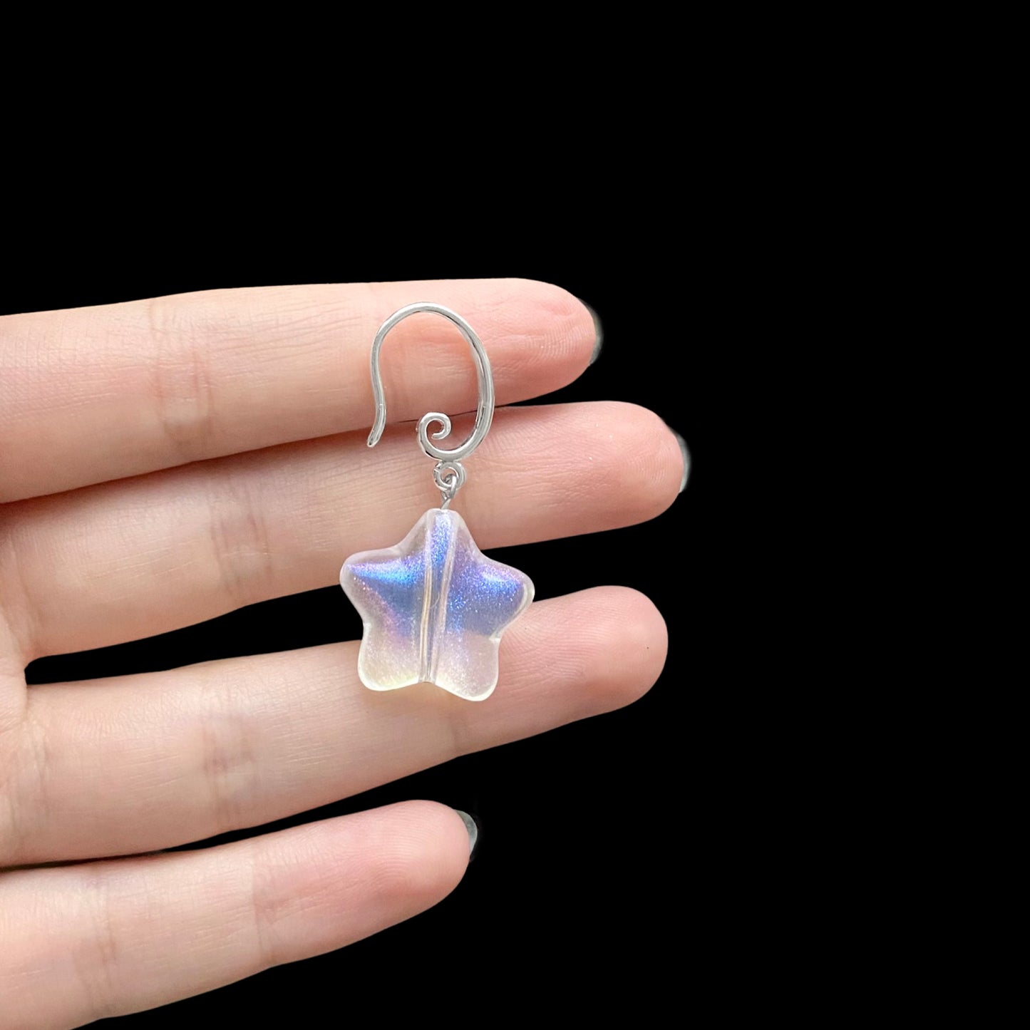 magical star earrings