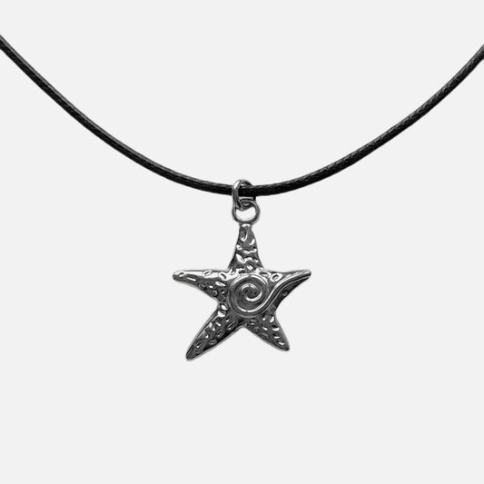 spiral starfish necklace