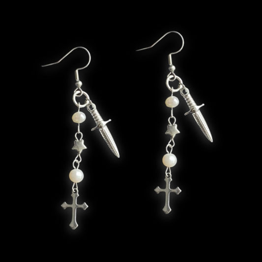 starlight warrior earrings (starlet)