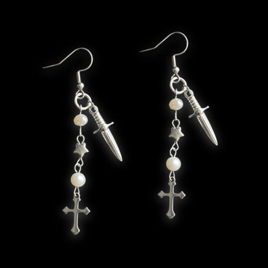 starlight warrior earrings (starlet)